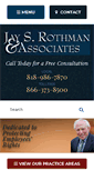 Mobile Screenshot of jaysrothmanlawoffice.com